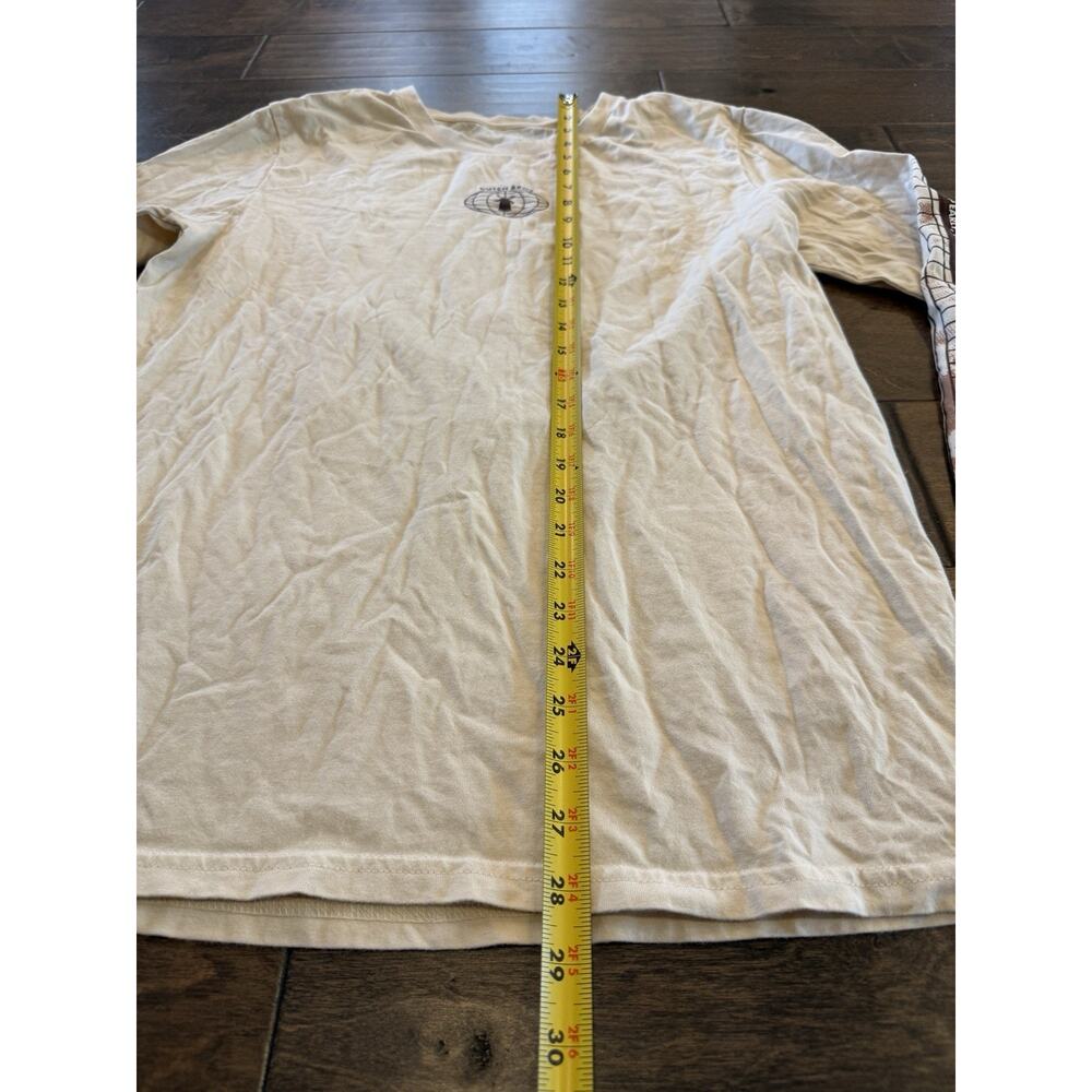 Dutch Bros Unisex Beige It's All Good Long Sleeve Tee Shirt Size L 100% Cotton - Picture 8 of 9